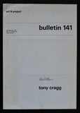 Art & Project # TONY CRAGG , Bulletin 141 # 1985, nm