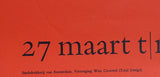 Wim Crouwel, Amsterdams Historisch Museum # KUNSTHANDELAAR EN VERZAMELAAR # poster,1970, B