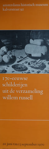 Wim Crouwel, Amsterdams Historisch Museum # VERZAMELING WILLEM RUSSELL # 1970, B