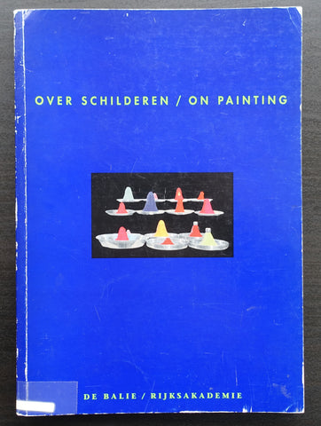 de Balie, Marlene Dumas ao # OVER SCHILDEREN / ON PAINTING # 1990, vg+