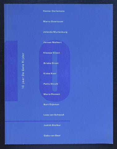 Roosen, Stolker ao # 10 jaar DE GELE RIJDER # 1990, nm+