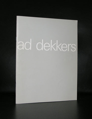 Stedelijk Museum# AD DEKKERS # 1981, nm