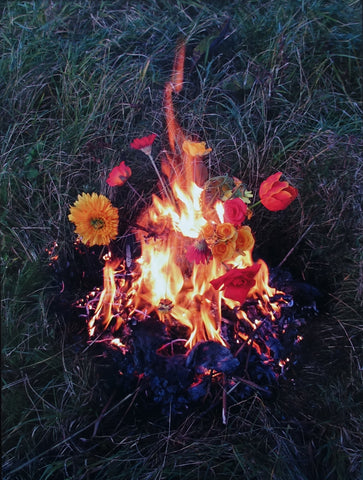 Elspeth Diederix # FIRE STILL LIFE # signed/ numb. 2004, mint