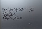 Elspeth Diederix # FIRE STILL LIFE # signed/ numb. 2004, mint