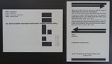 Philip Dobree # DESIGNED CARDS # constructivism, 1989, mint-