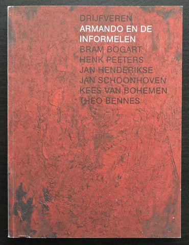 Armando, Schoonhoven, Peeters ao # DRIJFVEREN # signed, 2003, mint-
