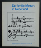 Haags Gemeentemuseum # DE FAMILIE MOZART IN NEDERLAND # 1965, nm