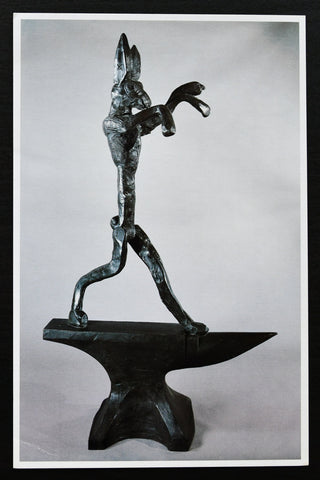 waddington Galleries # BARRY FLANAGAN #invitation,  1990, mint-