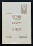 Focus #VIJFDE  INTERNATIONALE FOCUS FOTOSALON # 1939, nm+