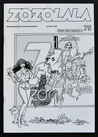 Henk Kuijpers # ZOZOLALA, Franka cover # 1994, nm++