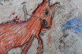 Jean-Paul Franssens # MONSTERS # 1996, drawing/gouache, 1996, mint-