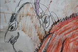 Jean-Paul Franssens # MONSTERS # 1996, drawing/gouache, 1996, mint-