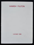 Graeme Murray gallery # HAMISH FULTON # invitation, 1989, mint--