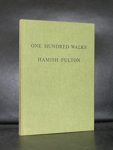 Hamish Fulton #ONE HUNDRED WALKS#1991,signed, numbered, MINT