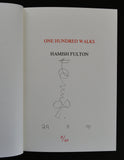 Hamish Fulton #ONE HUNDRED WALKS#1991,signed, numbered, MINT