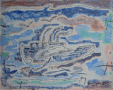 Arie van Geest # ZELFPORTRET XIII-IX # 1986, oil on canvas