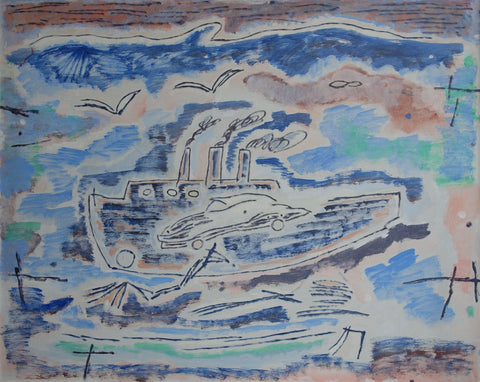 Arie van Geest # ZELFPORTRET XIII-IX # 1986, oil on canvas