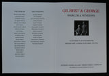 Anthony d'Offay gallery # GILBERT & GEORGE # invitation, 1990, mint