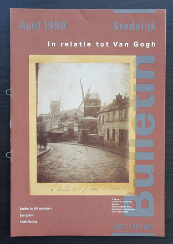 Stedelijk Museum # van GOGH, Keith Haring # bulletin , 1990, nm++