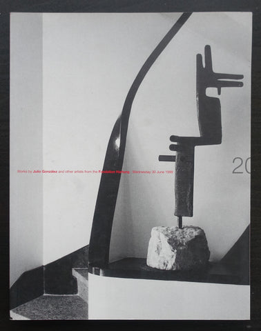 Christies # JULIO GONZALEZ from the FONDATION HARTUNG # 1999, mint-