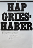 van Abbemuseum, Jan van Toorn # HAP GRIESHABER # 1967, nm+