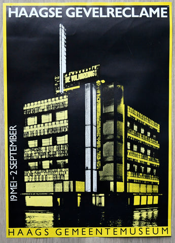 Haags Gemeentemuseum # HAAGSE GEVELRECLAME # ca. 1980, mint-