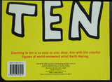 Keith HAring # 10, counting to ten # 1998, mint