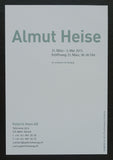 galerie Haas # Almut Heise # 2013, invitation, mint