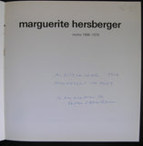 Marguerite Hersberger # WERKE 1968-1978 # 1979, SIGNED, nm