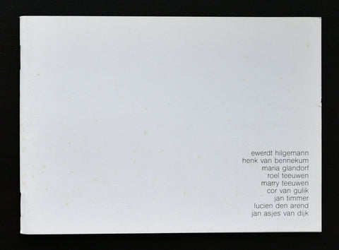 Hilgemann ao # HILGEMANN, Sjes, TEEUWEN ao # 1980, mint-