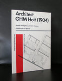 Hildebrand de Boer # ARCHITECT GHM HOLT ( 1904), Wim Crouwel.