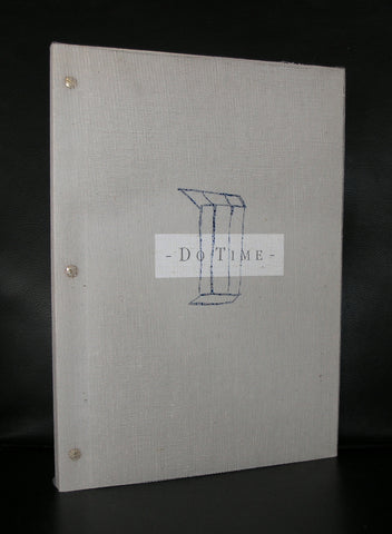 Tjibbe Hooghiemstra # DO TIME # ed.5/250, signed, incl. original lithograph,1999