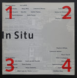 Stroom /HCBK , LeWitt, Andre, Weiner ao. # IN SITU # 1990, nm+