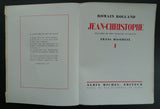 Frans Masereel # JEAN CHRISTOPHE, vol 1 # 1925, nm