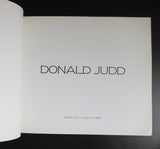 Waddington galleries # DONALD JUDD # 1989, nm