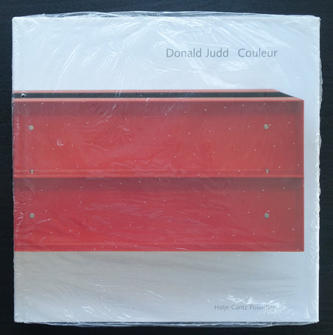 Donald Judd # COULEUR # sealed copy, 2000, mint