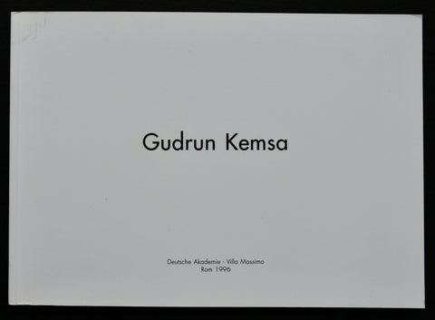 Villa Massimo # GUDRUN KEMSA # 1996, mint-