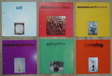 Manzoni, Panamarenko ao # Museum Kroller Muller # set of 12 publications # 2000, mint