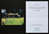 Art & Project # JOS KRUIT # 1996 invitation, mint