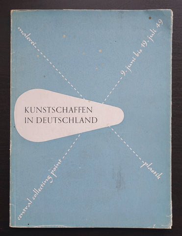 Central Art collecting Point # KUNSTSCHAFFEN IN DEUTSCHLAND # 1949, vg