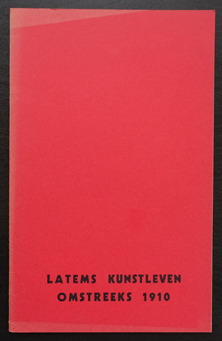 St. Martenms Latem # LATEMS KUNSTLEVEN OMSTREEKS 1910 # 1961, nm-