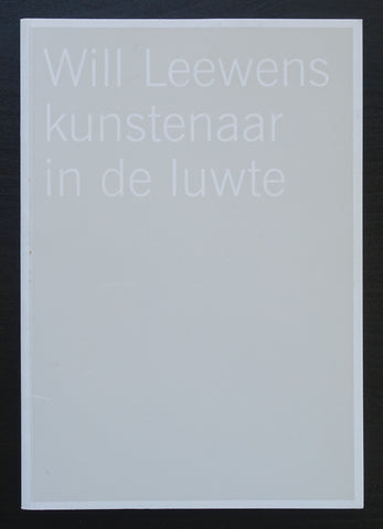Artoteek # WILL LEEWENS # 2003, mint-
