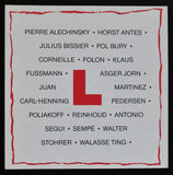 Alechinsky designed card , Lefebre gallery# ALECHINSKY ao, L # 1985, nm+
