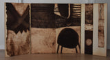Guillaume Le Roy # DOUBLE SIDED TRIPTYCH, 6 etchings # 1991, numbered/signed