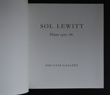 Tate gallery # Sol LeWitt # PRINTS 1970-1986 # 1986, mint-