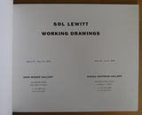 Weber / Hoffman Gallery # SOL LEWITT, Working Drawings # 1995, mint