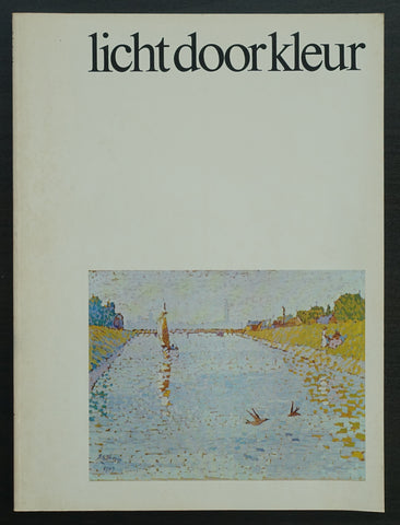 Haags Gemeentemuseum # LICHT DOOR KLEUR # 1977, nm+