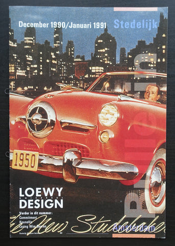 Stedelijk Museum # RAYMOND LOEWY, design# Bulletin 1990, nm+