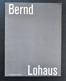 van Abbemuseum # BERND LOHAUS # Walter Nikkels design, 1979, nm+