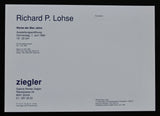 galerie Renee Ziegler # RICHARD PAUL LOHSE, invitation # 1990, mint